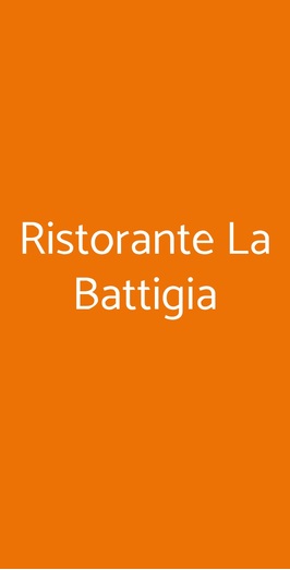 Ristorante La Battigia, Bari