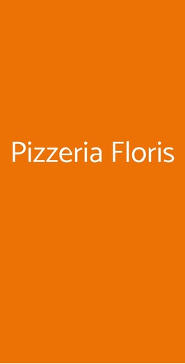 Pizzeria Floris, Cagliari