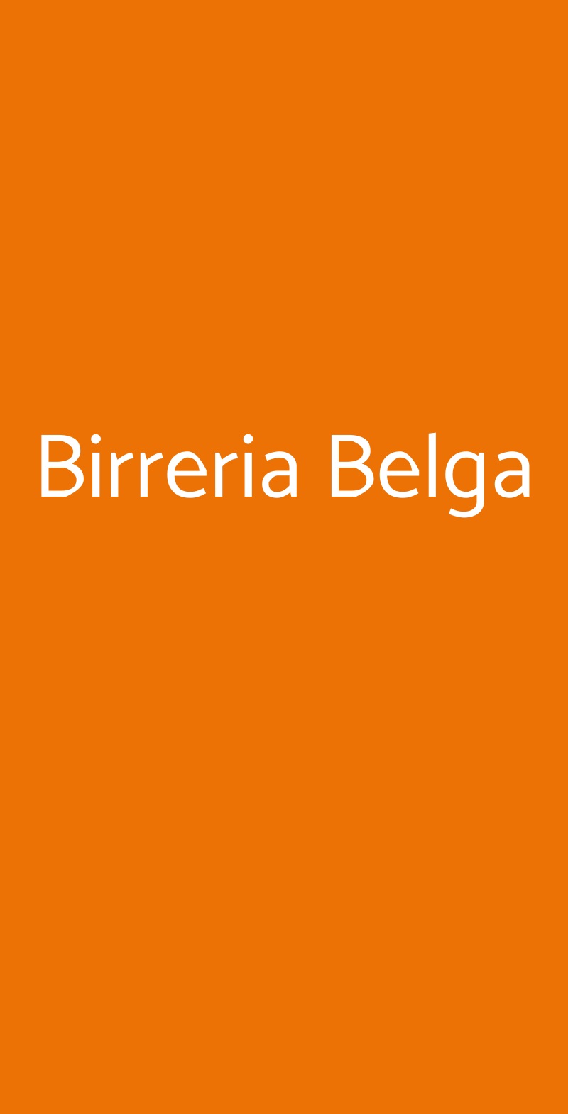 Birreria Belga Napoli menù 1 pagina