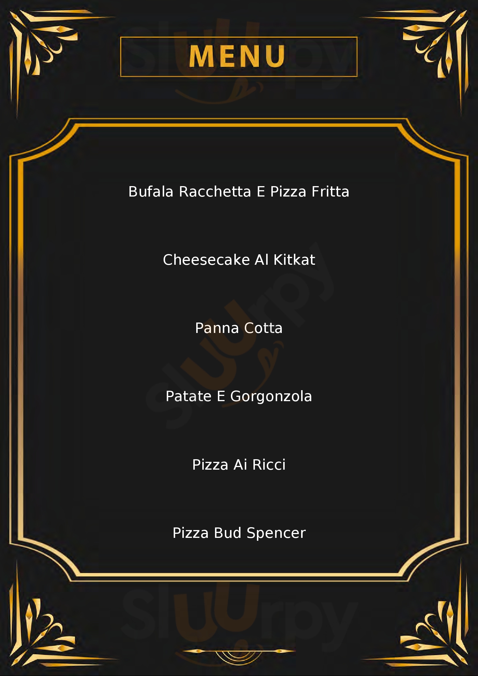 IL VULCANO BUONO pizzeria napoletana bisteccheria Cagliari menù 1 pagina