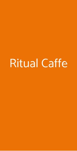 Ritual Caffe, Cagliari