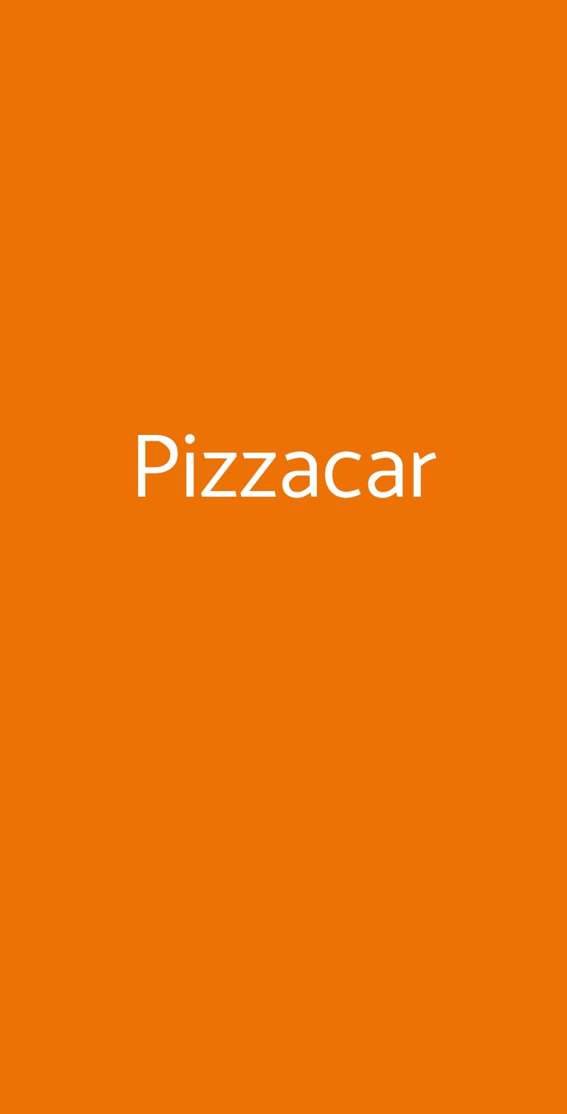 Pizzacar Cagliari menù 1 pagina