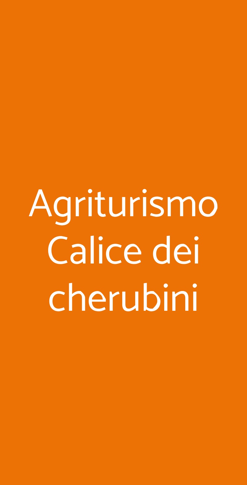 Agriturismo Calice dei cherubini Montecalvo Versiggia menù 1 pagina