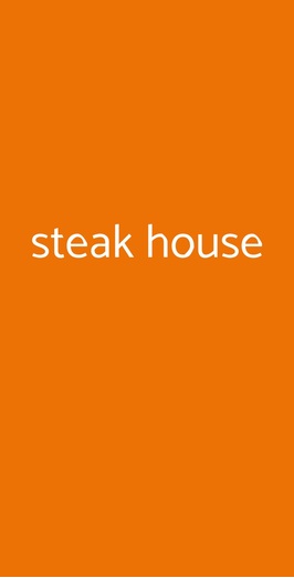 Steak House, Catania