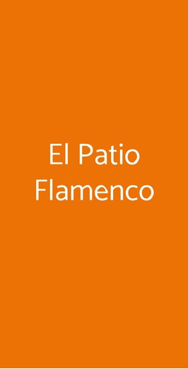 El Patio Flamenco, Siracusa