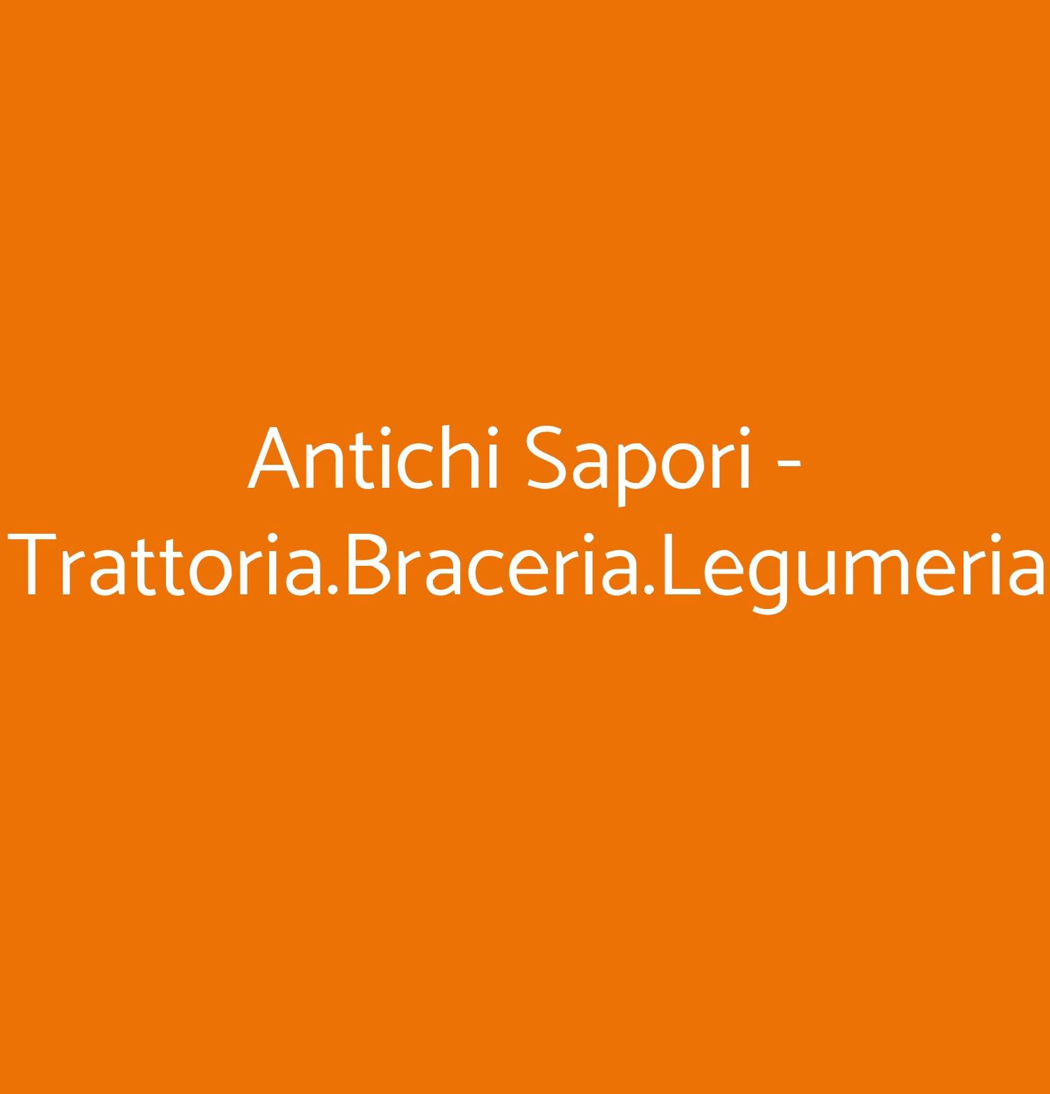 Antichi Sapori - Trattoria.Braceria.Legumeria Catania menù 1 pagina