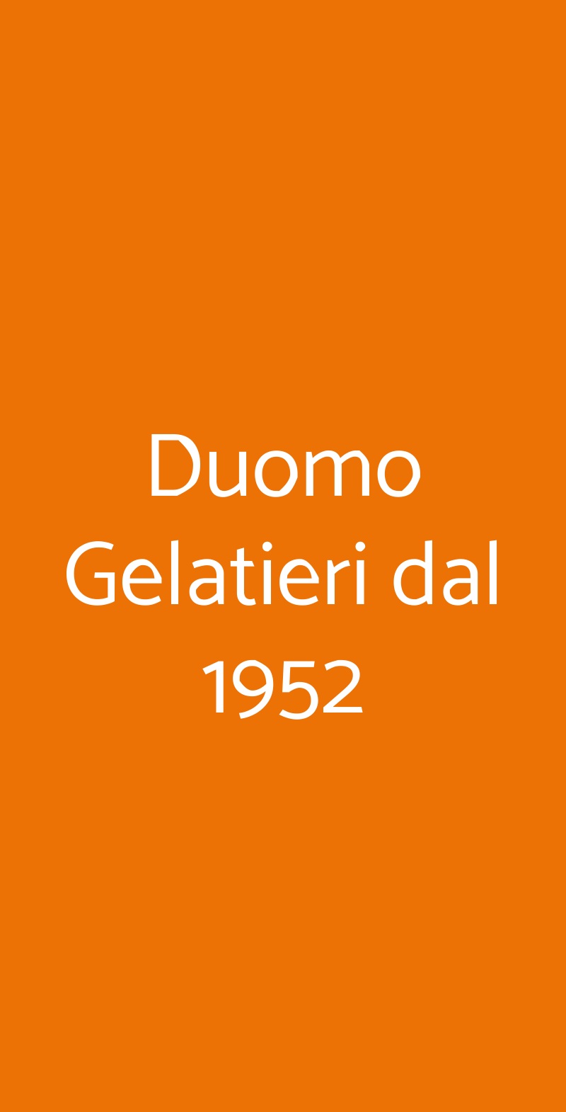 Duomo Gelatieri dal 1952 Cefalù menù 1 pagina