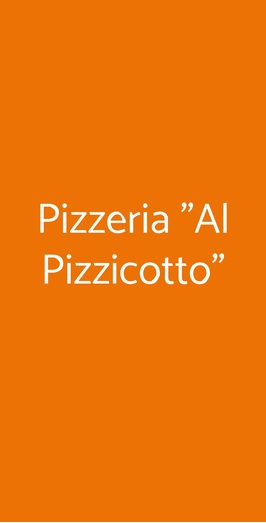Pizzeria "al Pizzicotto", Trecastagni