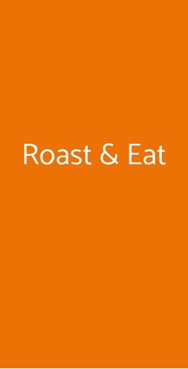 Roast & Eat, Pedara
