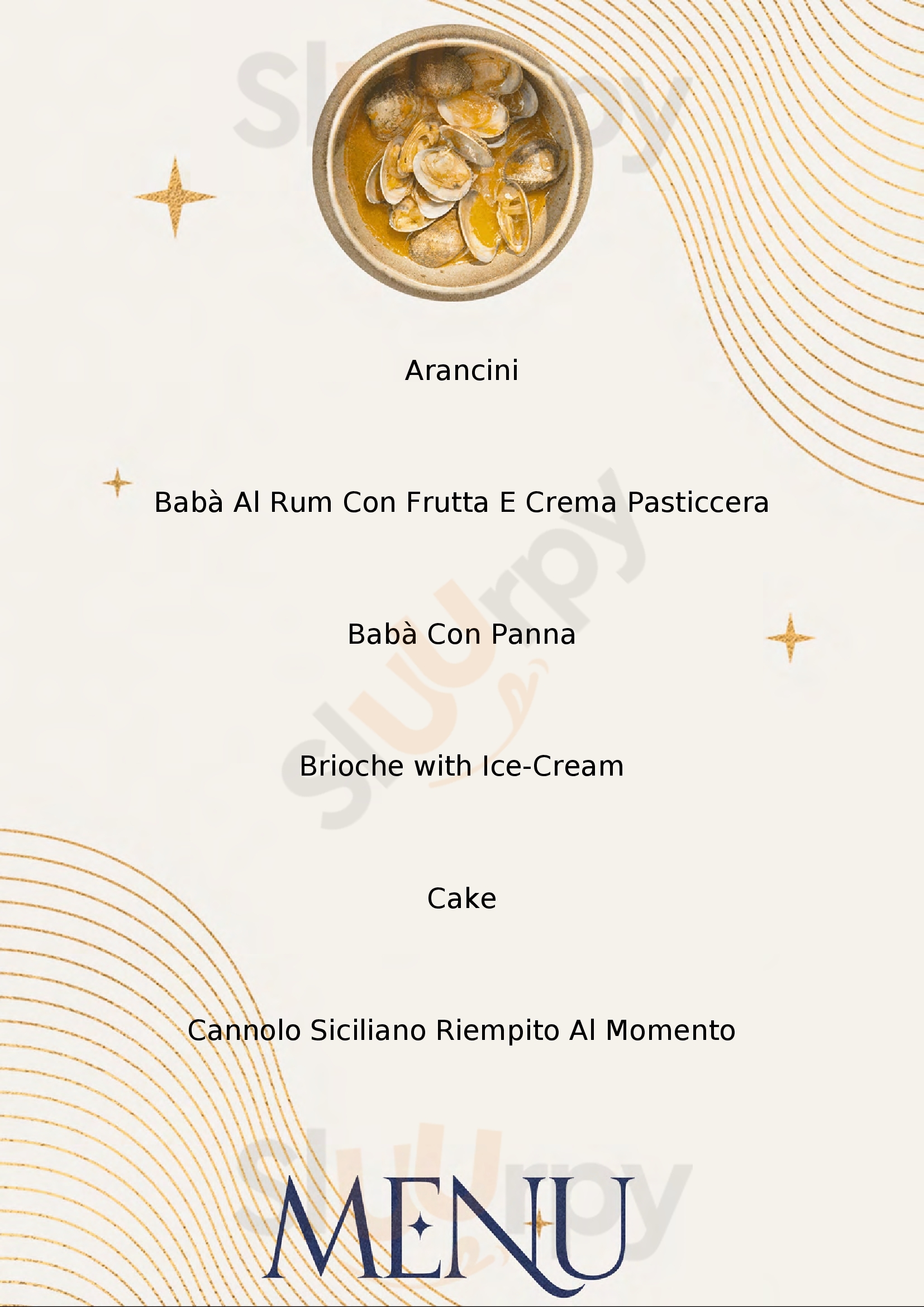 Pasticceria Caffe & Dolcezze Aci Castello menù 1 pagina