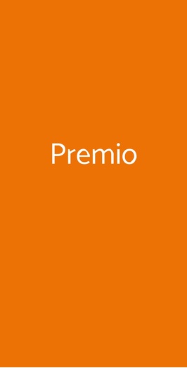 Premio, Palermo