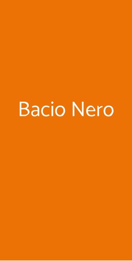 Bacio Nero, Palermo