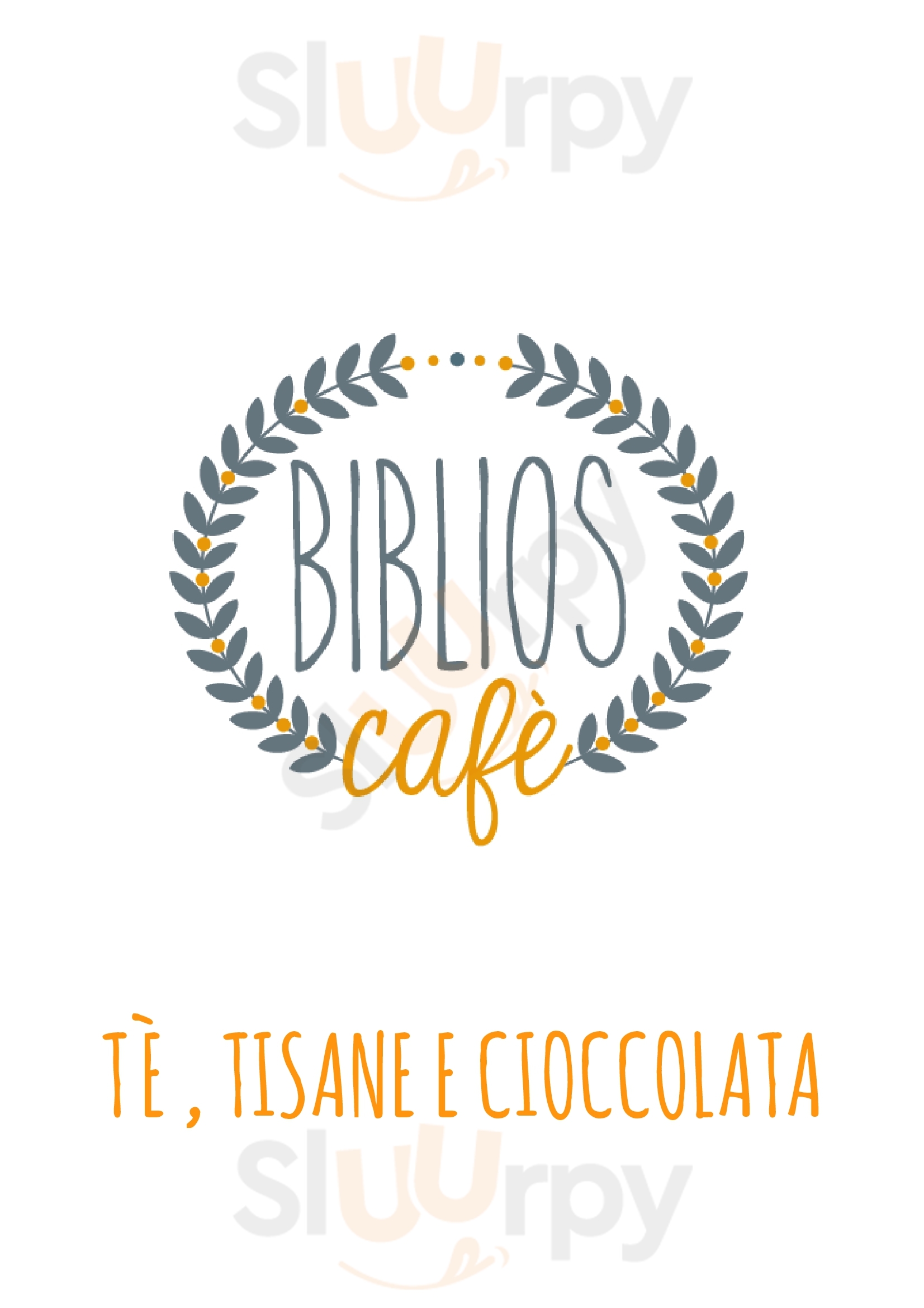 Biblios Cafe Siracusa menù 1 pagina