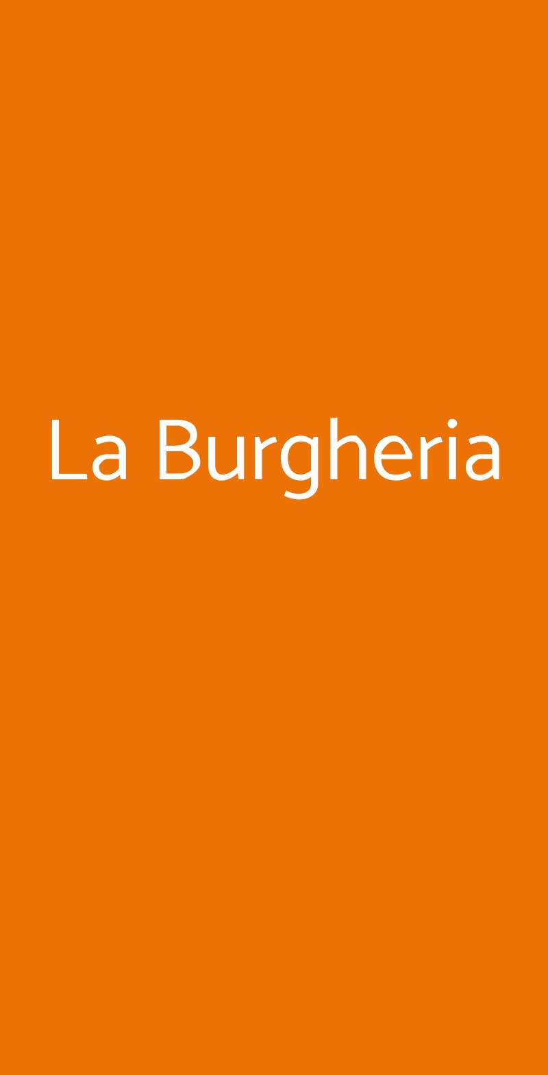 La Burgheria Palermo menù 1 pagina