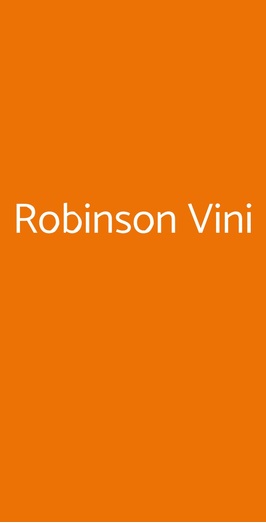 Robinson Vini, Palermo