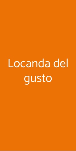 Locanda Del Gusto, Palermo