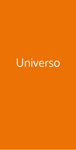 Universo, Carrara