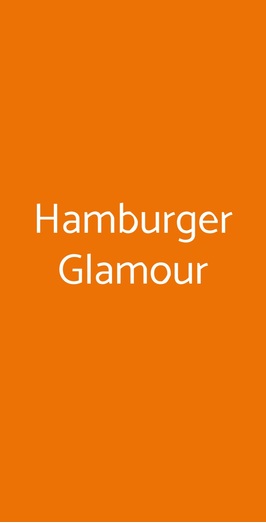 Hamburger Glamour, Prato