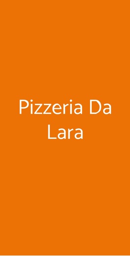 Pizzeria Da Lara, Pisa