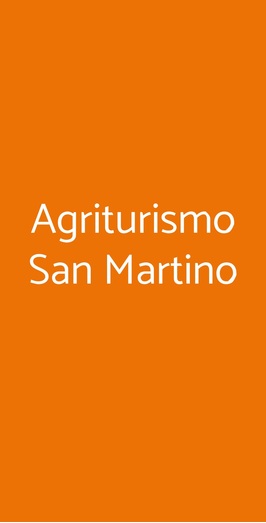 Agriturismo San Martino, Pozzuoli
