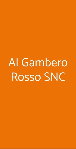 Al Gambero Rosso Snc, Napoli