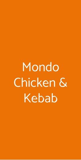 Mondo Chicken & Kebab, Viareggio