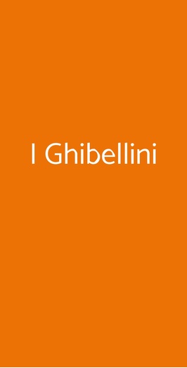 I Ghibellini, Firenze
