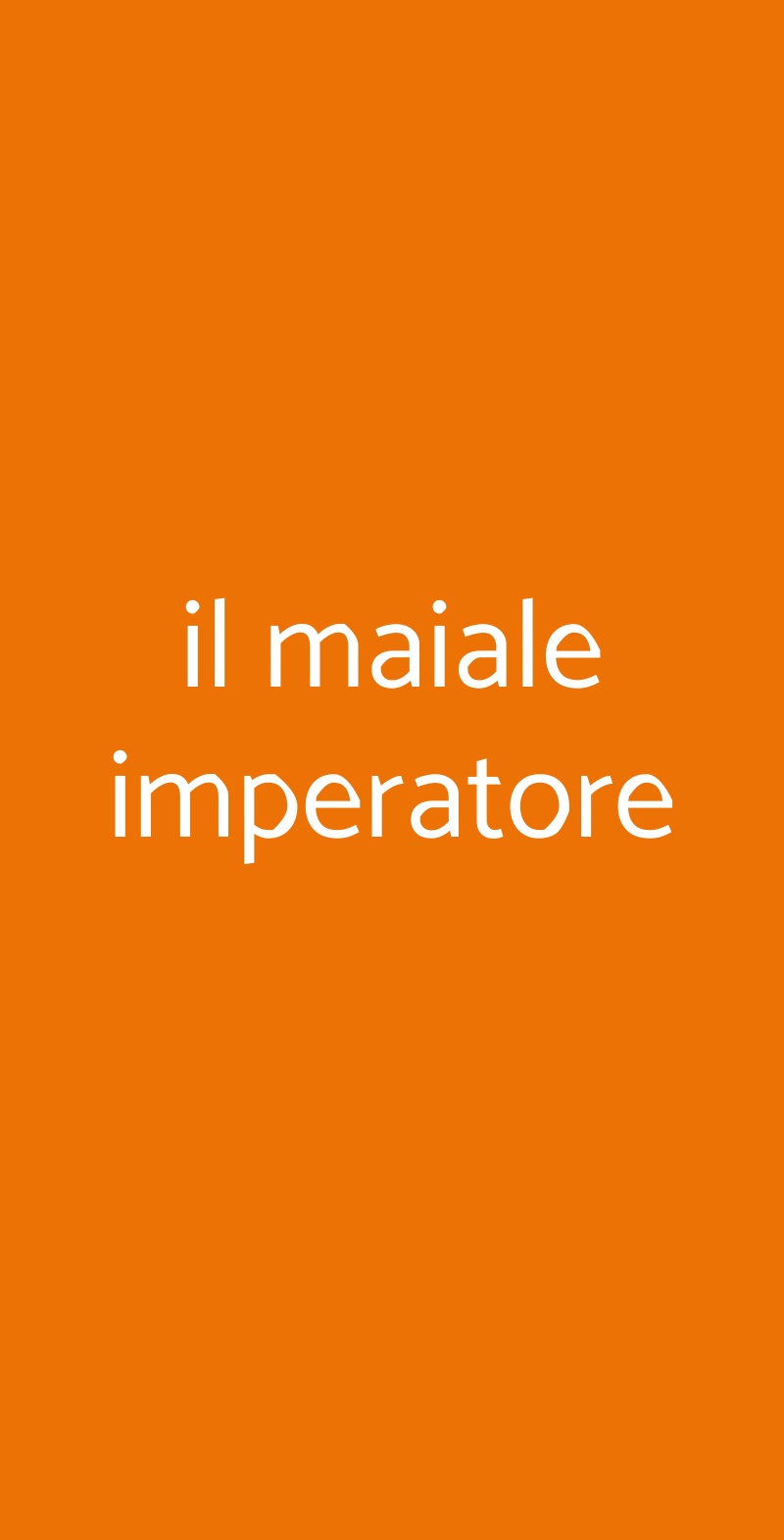 Il Maiale Imperatore, Pisa