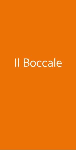 Il Boccale, Firenze
