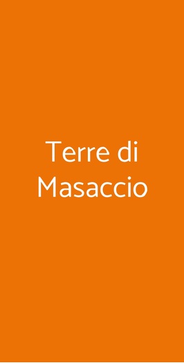 Terre Di Masaccio, Reggello