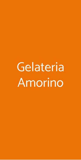 Gelateria Amorino, Firenze