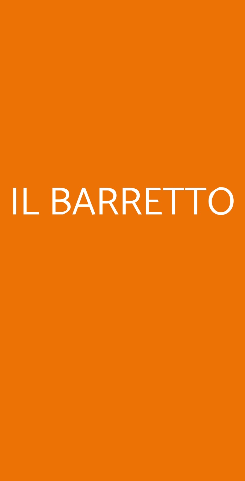 Il Barretto, Firenze