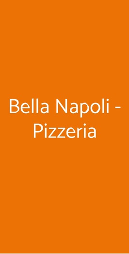 Bella Napoli - Pizzeria, Pisa