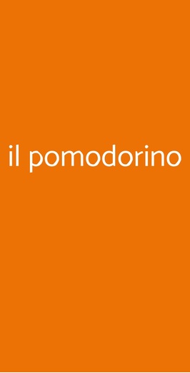 Il Pomodorino, Siena