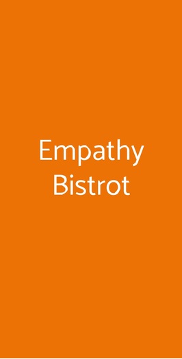Empathy Bistrot, Volterra