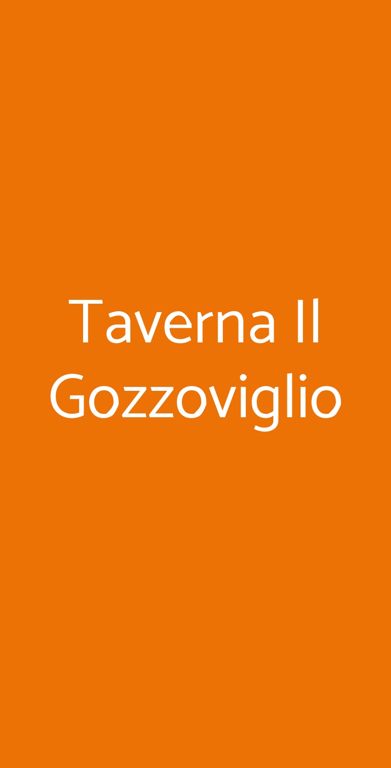 Taverna Il Gozzoviglio Cortona menù 1 pagina