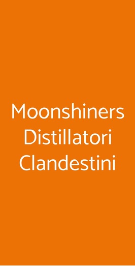 Moonshiners Distillatori Clandestini, Massa