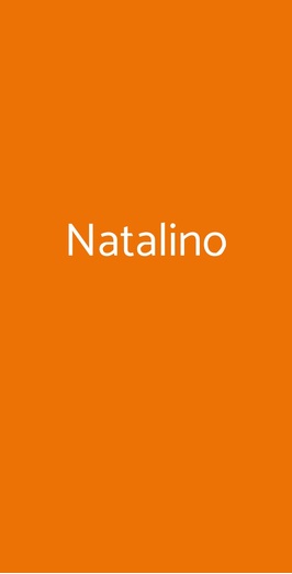 Natalino, Firenze