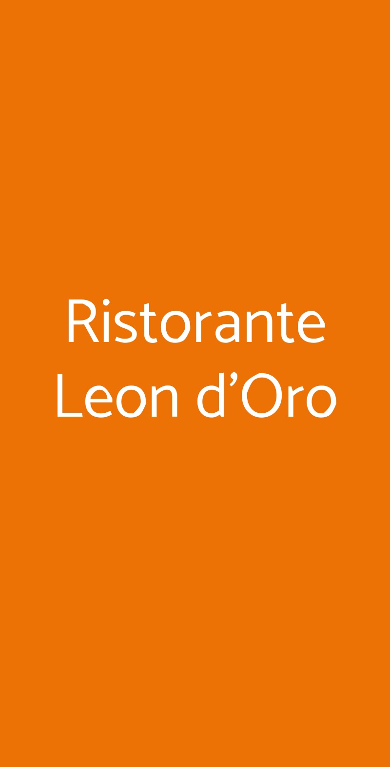 Ristorante Leon D'oro, Certaldo