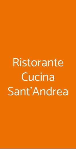 Ristorante Cucina Sant'andrea, Empoli
