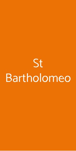 St Bartholomeo, Lucca