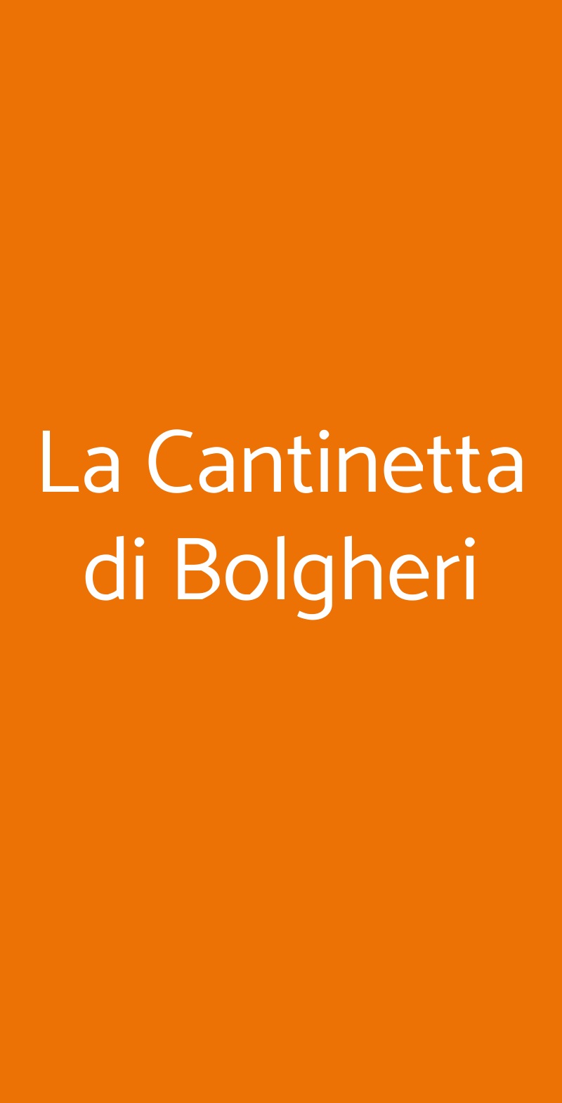 La Cantinetta Di Bolgheri, Firenze