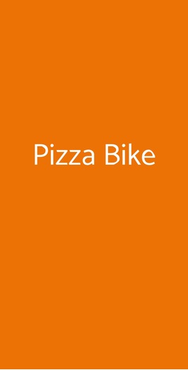 Pizza Bike, Firenze