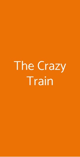 The Crazy Train, Fiesole