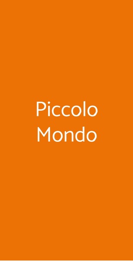 Piccolo Mondo, Lucca