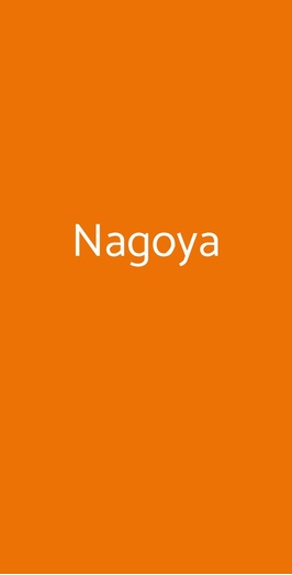 Nagoya, Prato