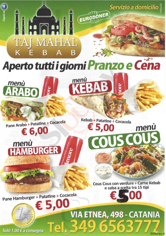 Taj Mahal, Catania