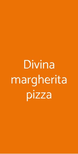 Divina Margherita Pizza, Firenze