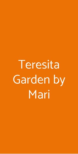 Teresita Garden By Mari, Viareggio
