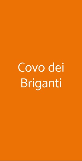 Covo Dei Briganti, Napoli